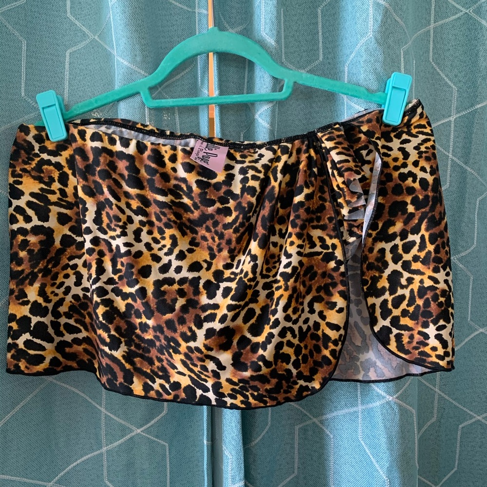 Bettie Page sarong swim bottoms